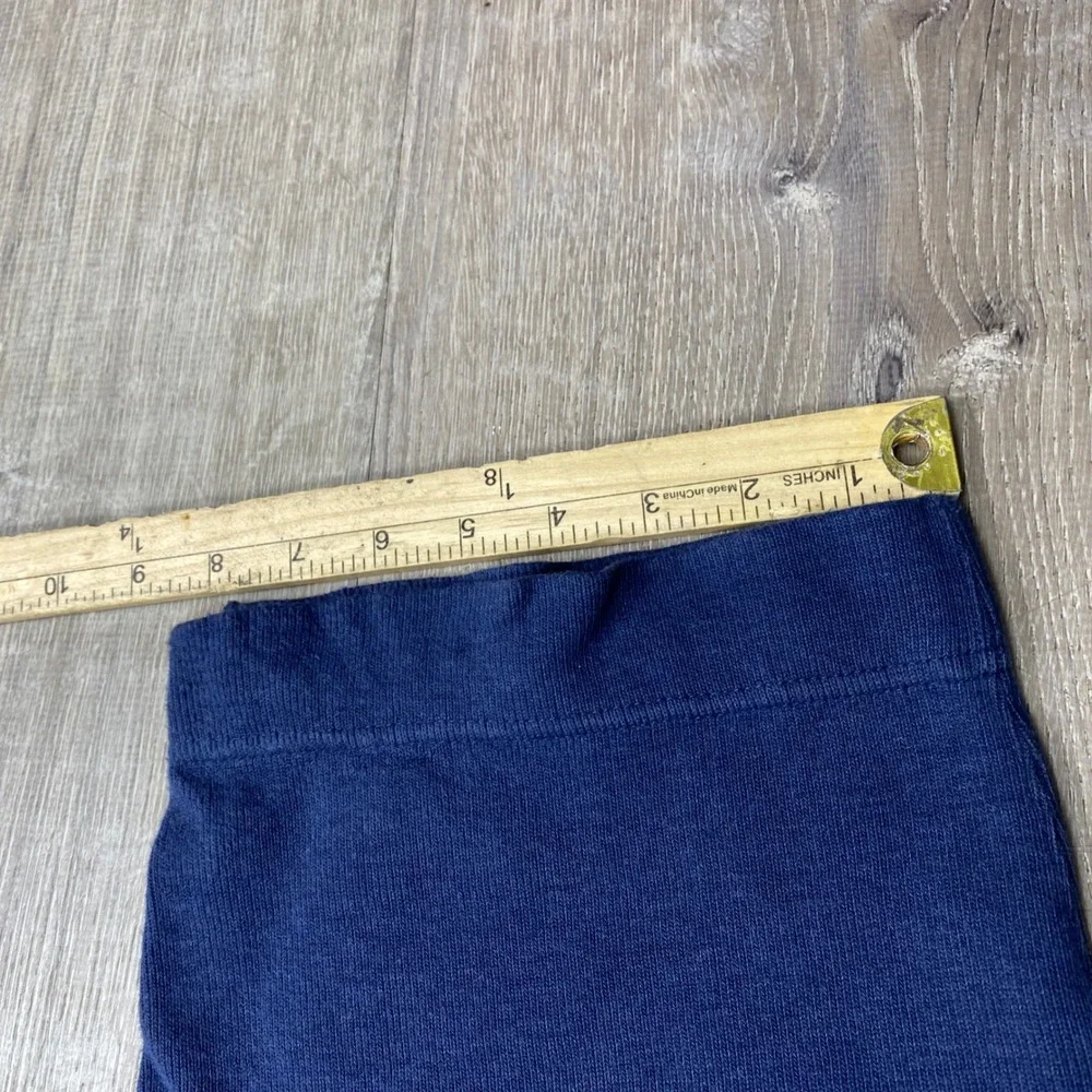 Polo Ralph Lauren Sweatpants Mens M Navy Blue Pink Drawstring Wide Leg Lounge